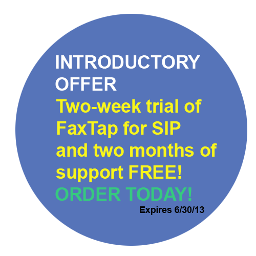 FaxTap Intro Offer
